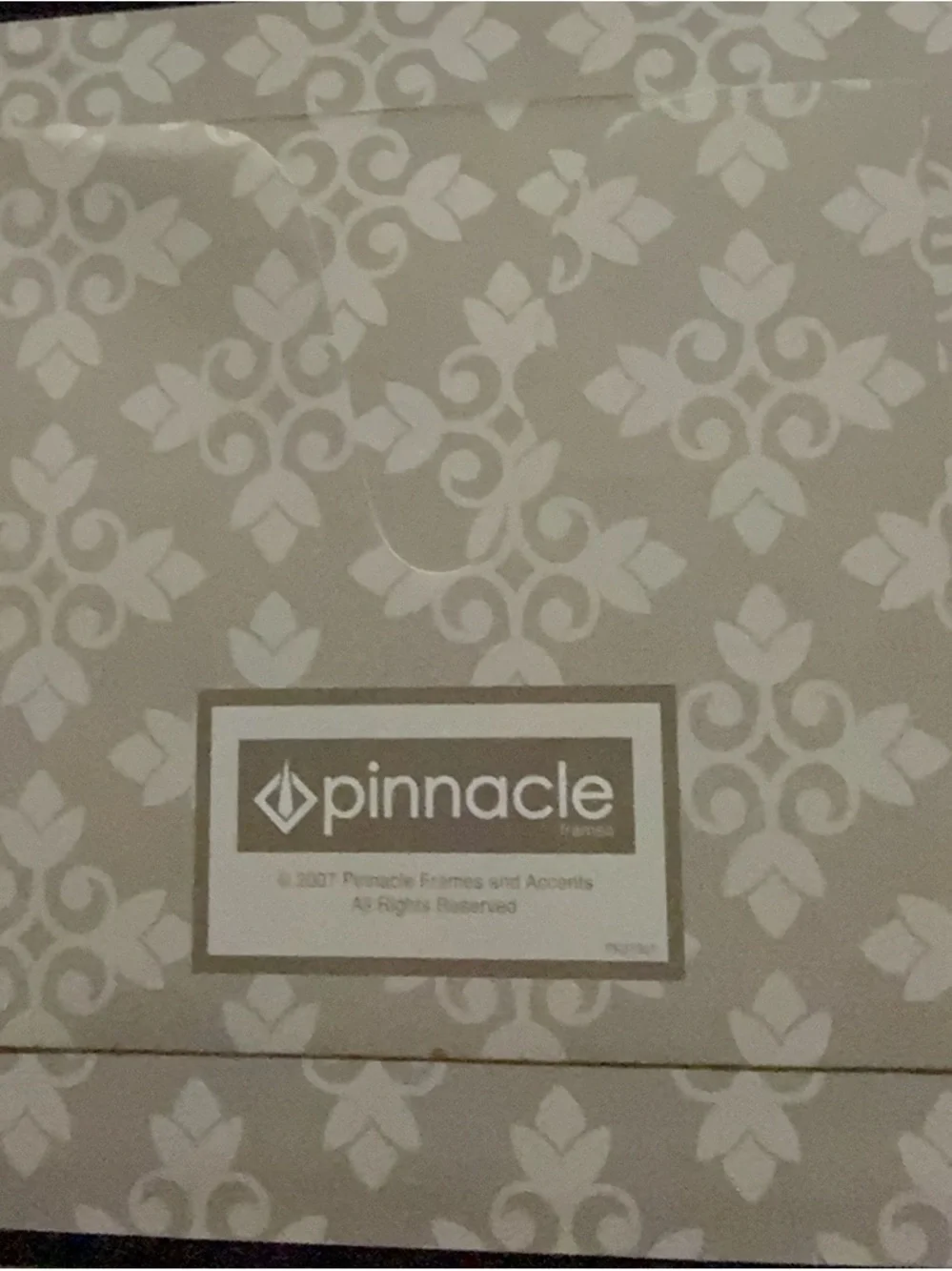 Pinnacle Faux Leather Photo Album Brown Black Book Bound Memory Album